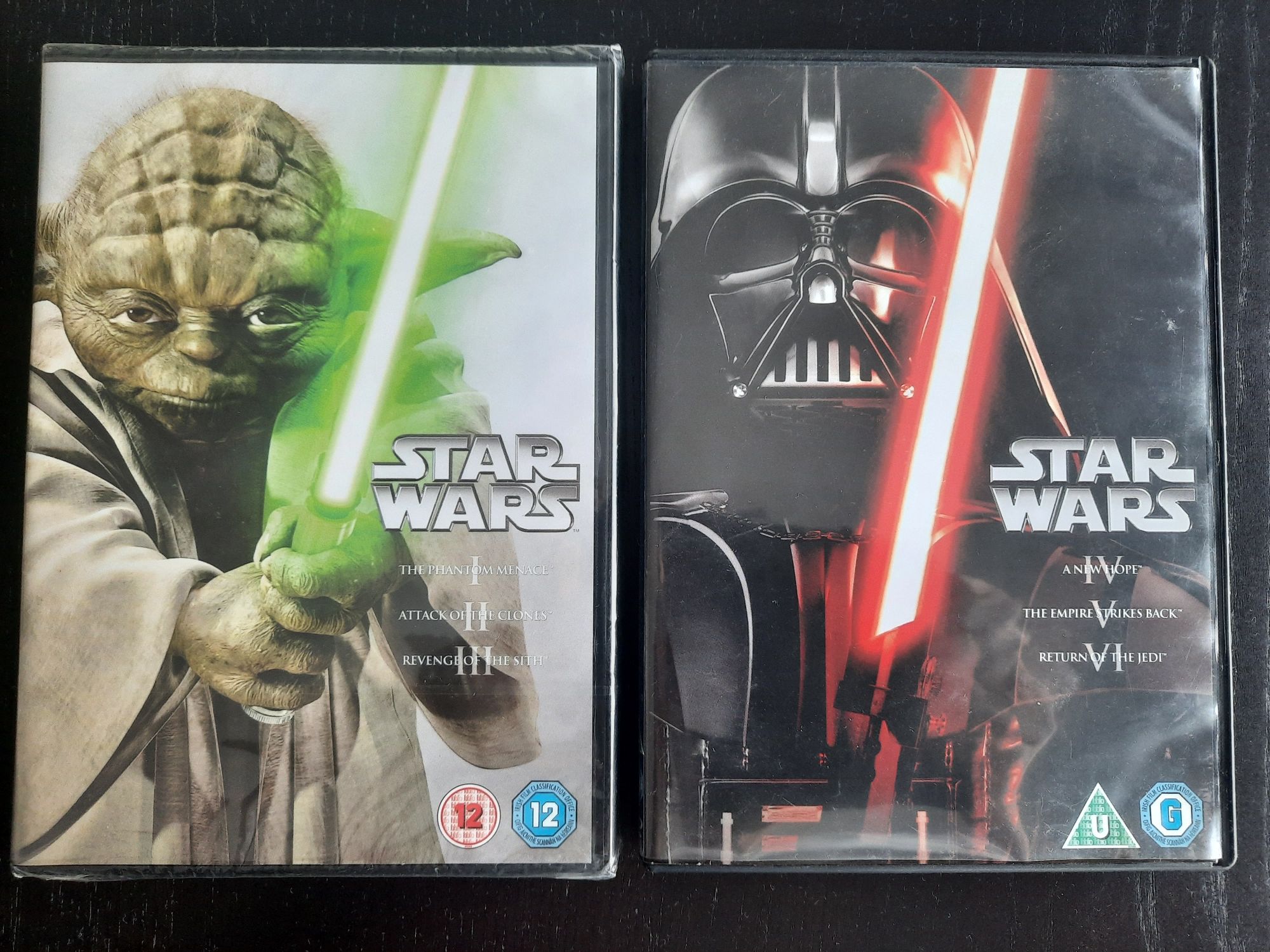 STAR WARS - 2 Trilogias sem legendas em português