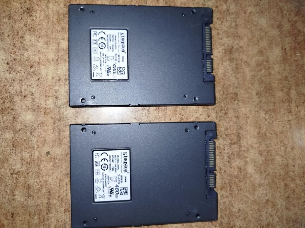 2x SSD Kingston 480gb