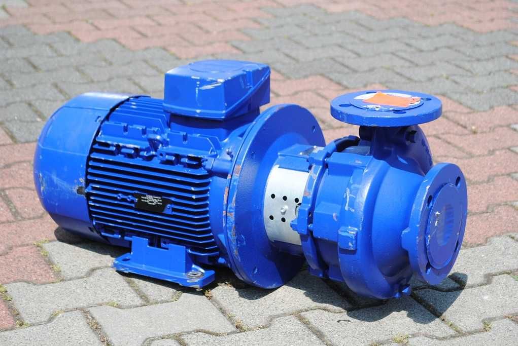 Pompa do wody KSB z silnikiem 7.5kw. 2950obr./min..