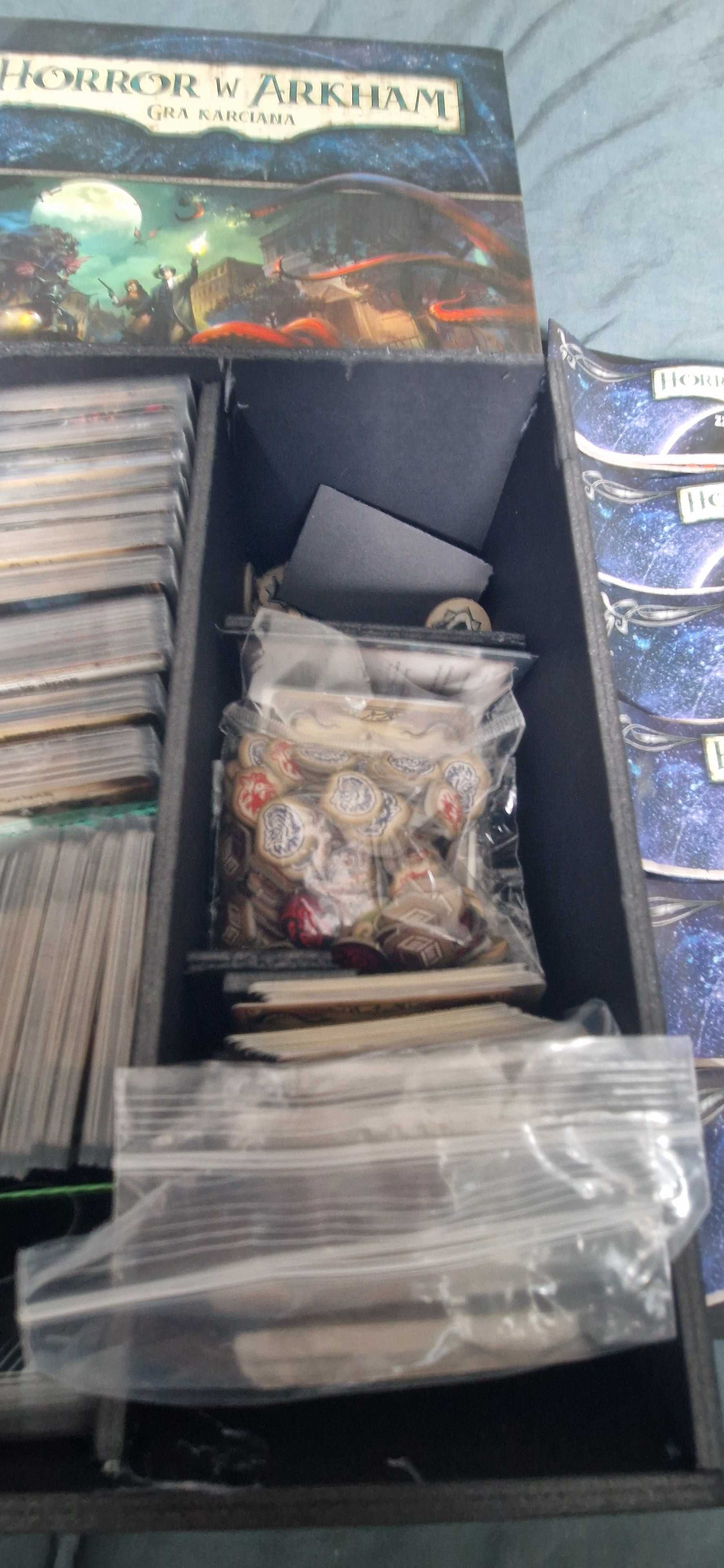 Horror w Arkham LCG Core + Dziedzictwo Dunwich ze wszystkimi  Mitami