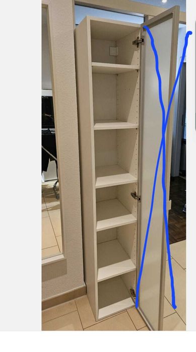 IKEA Vättern, 2x regały małe na książki; NOWE albo szafki łazienkowe