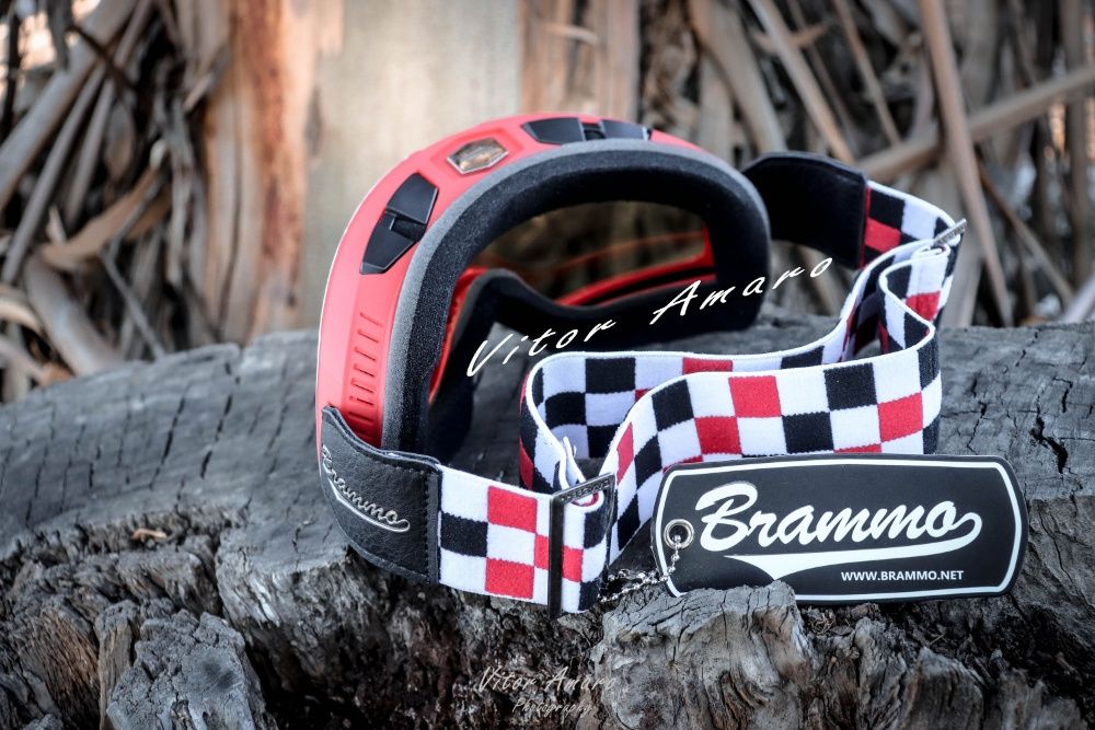 Oculos Vintage Brammo estilo Cafe Racer e Scrambler para Moto/Motocros