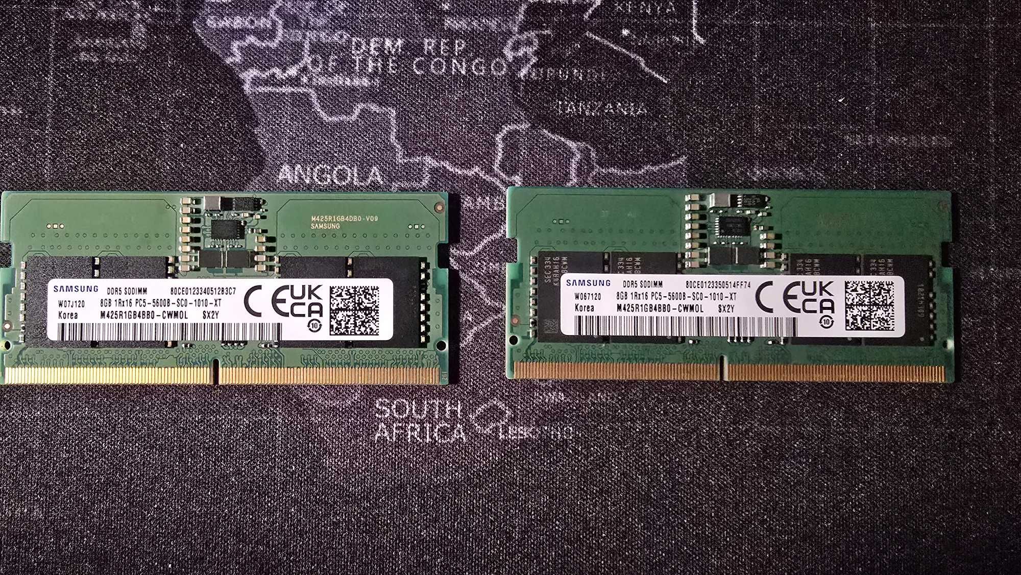 Пам'ятб DDR5 16 gd (8GBx2) Samsung SODIMM DDR5 M425R1GB4BB0-CW