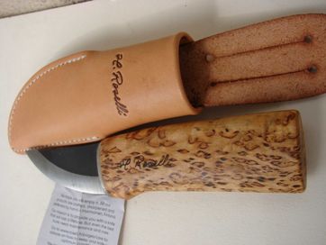 Nóż finka puukko kozik rzeźba knife Roselli Suomi Finland edc survival