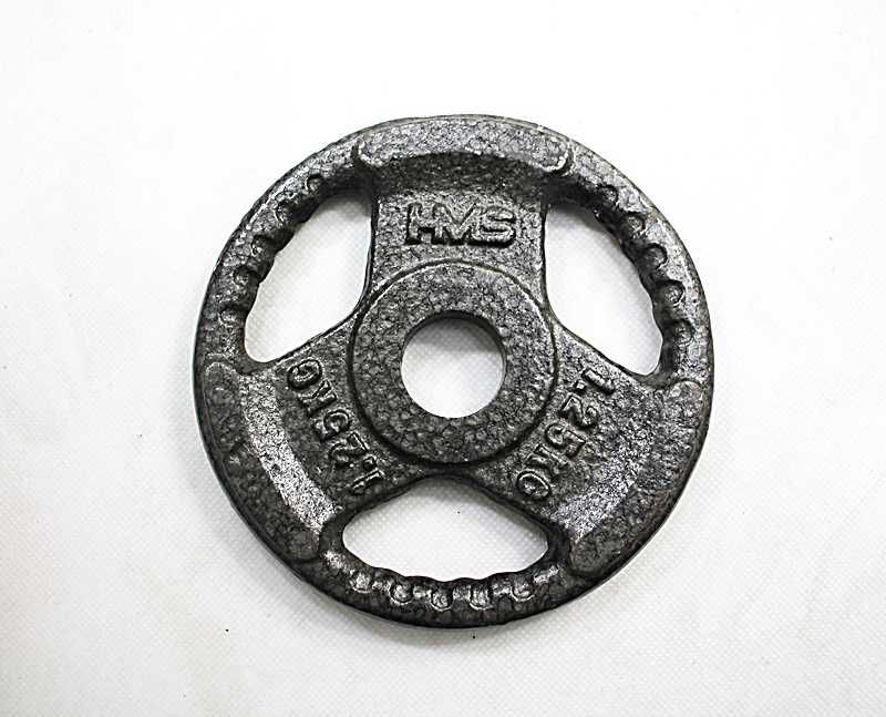 Talerz na gryf 30 mm Obciążenie 1,25 kg HMS Sztanga do ćwiczeń