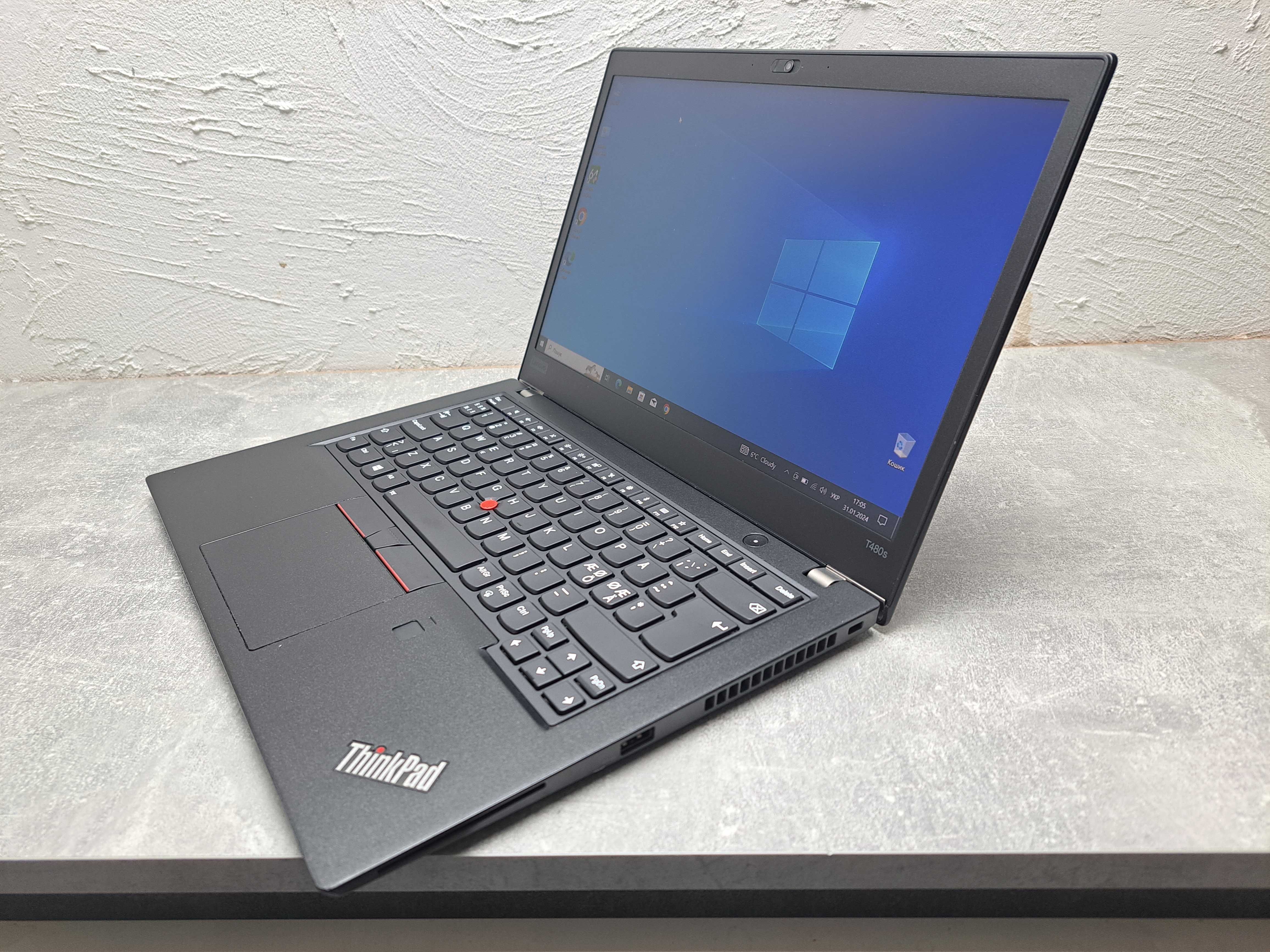 Lenovo ThinkPad T480S i5-8250U 16GBRam SSD256GB 14" IPS FullHD