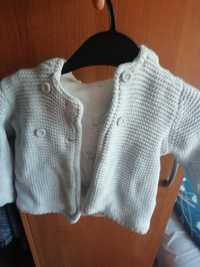 Sweterek dla dziewczynki M&S rozmiar 6-9 miesięcy