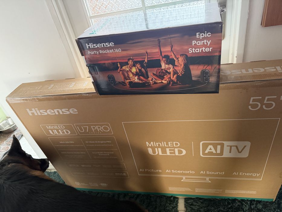 Sprzedam Telewizor Hisense NOWY z 24.11.2025 !!