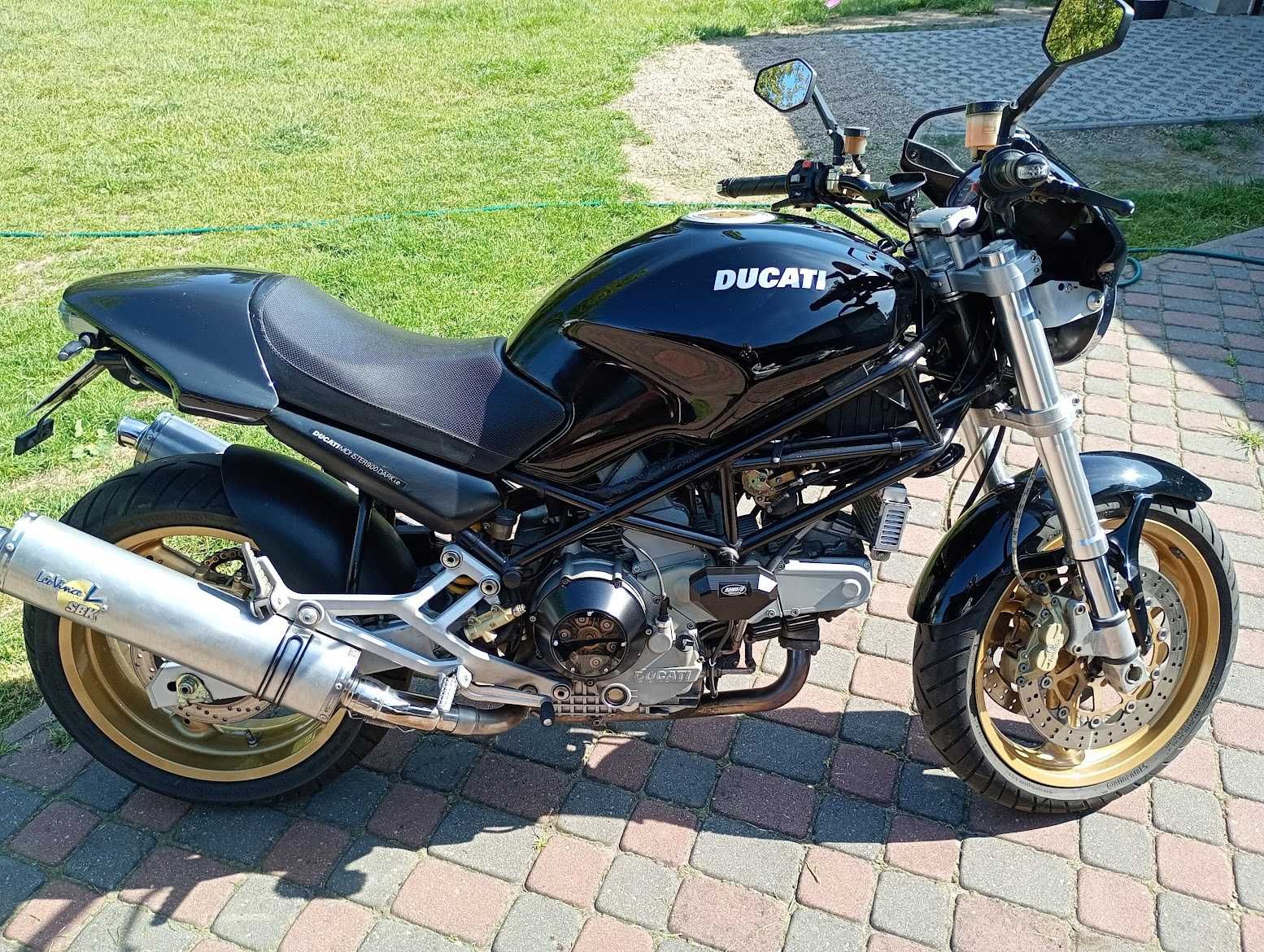 DUCATI MONSTER 900 ie. 2002.Dark. Bardzo zdrowy.