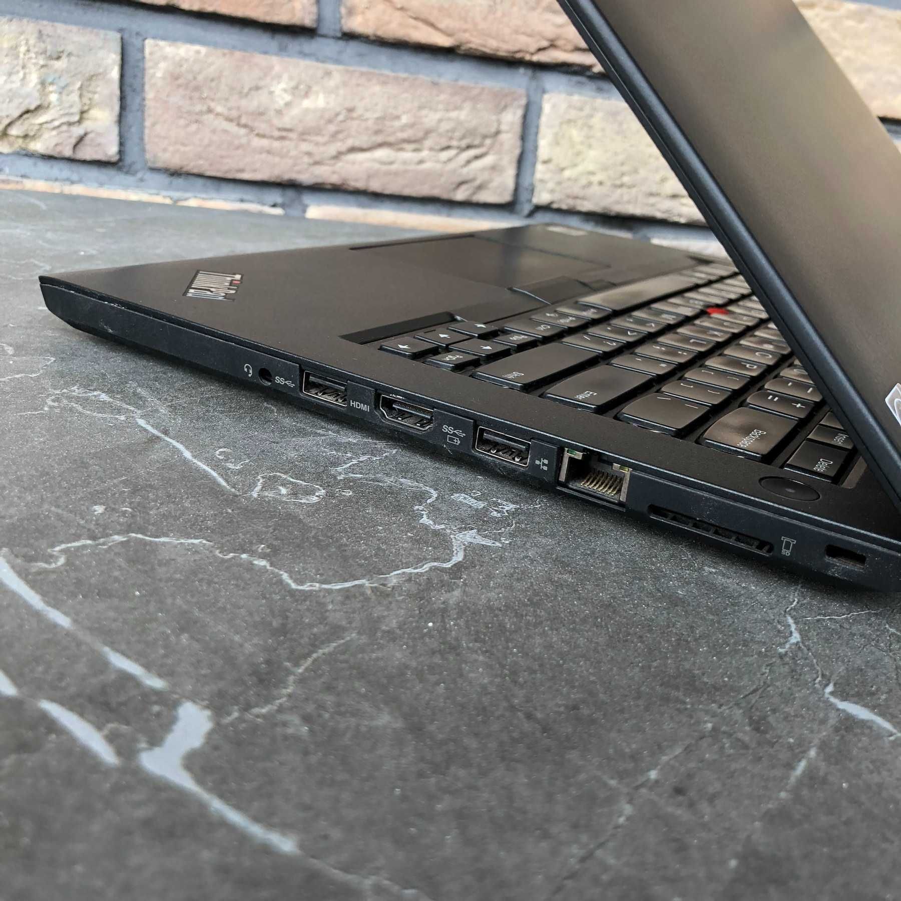 Ноутбук Lenovo ThinkPad T470 / i5 / 8 ГБ RAM / 128 ГБ SSD / FHD IPS
