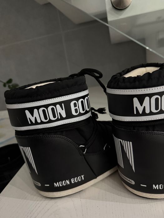 Moon boot 35-38 czarne 35/38