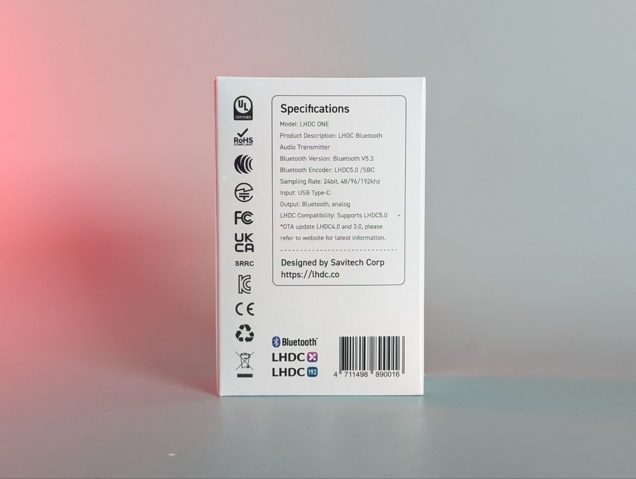 LHDC One — первый в мире Bluetooth-адаптер Hi-Res Lossless Audio, подд