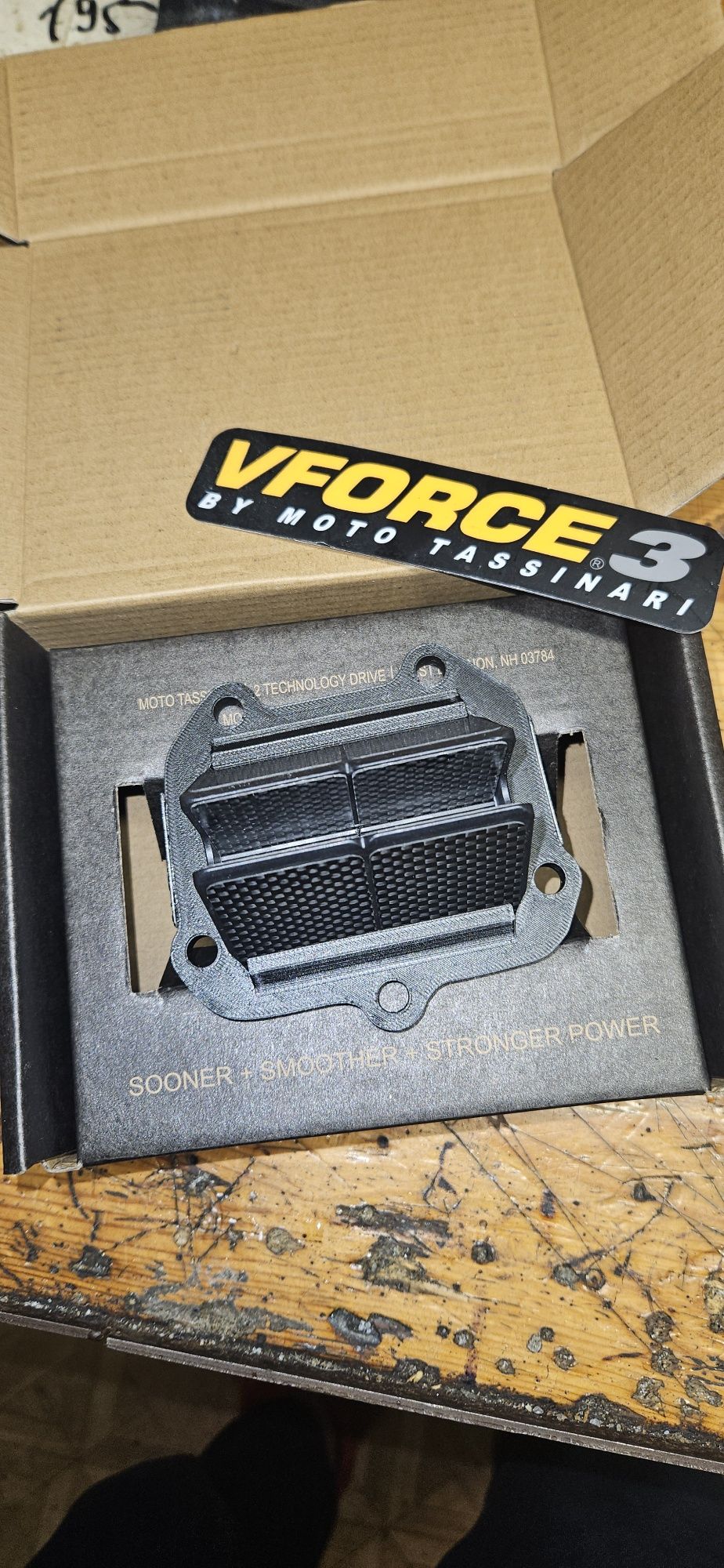 Zawór membranowy V-Force, VFORCE  ktm sx, exc 125 husqvarna 125