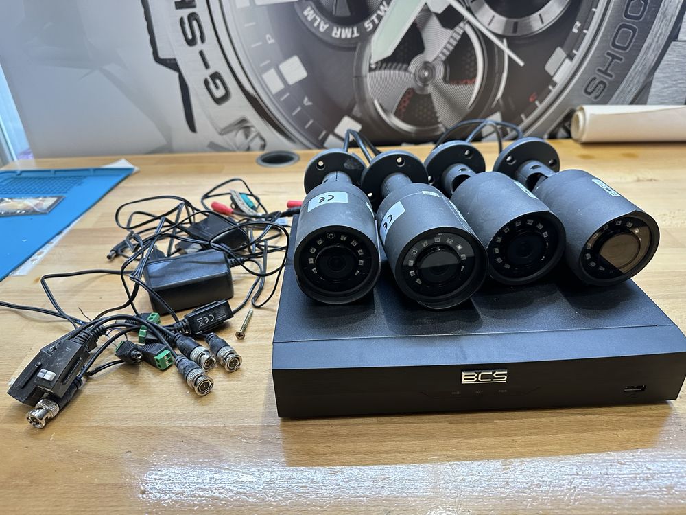 Kamery BCS plus wideorejestrator