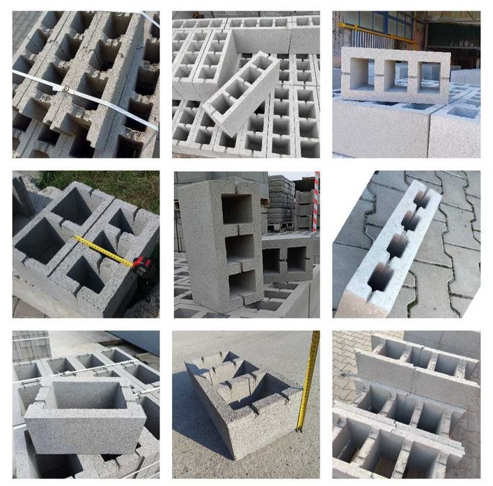 Блоки стінові, перестіночні, опалубні з відсіву. Віброблоки.Шлакоблоки