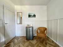 Lodówka MPM inox szara