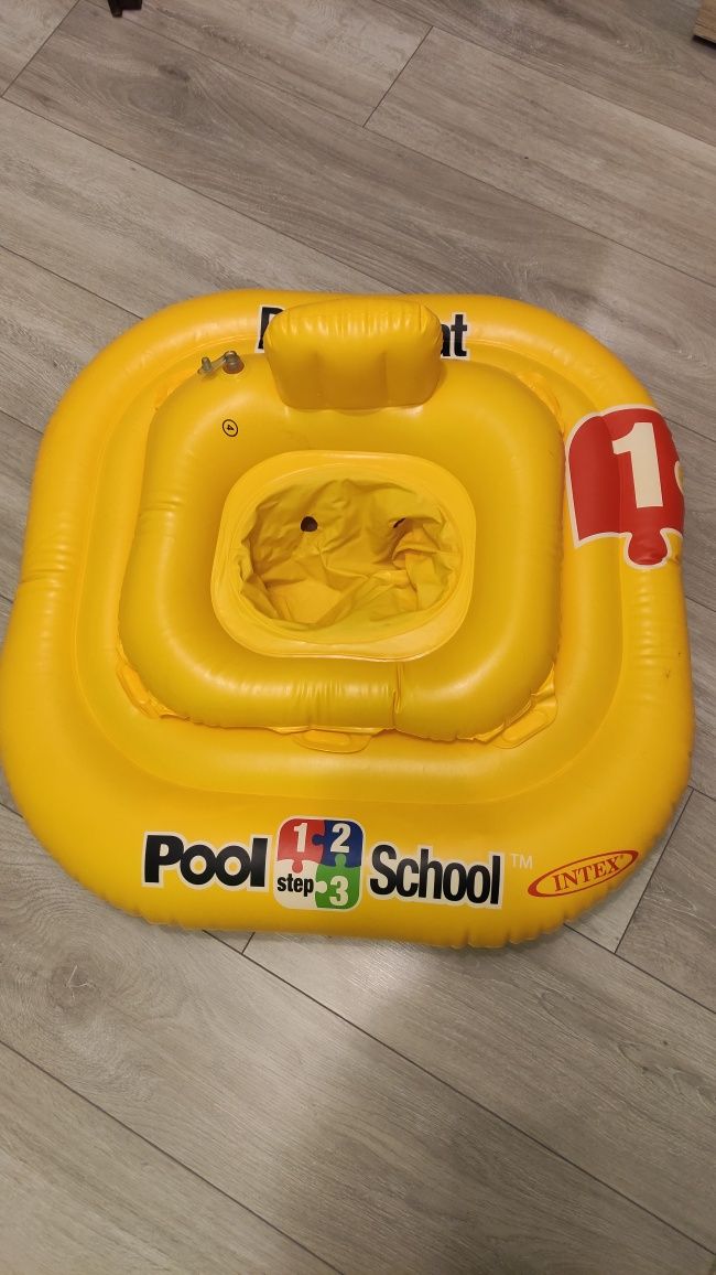 Koło do pływania dzieci Pool School step 1