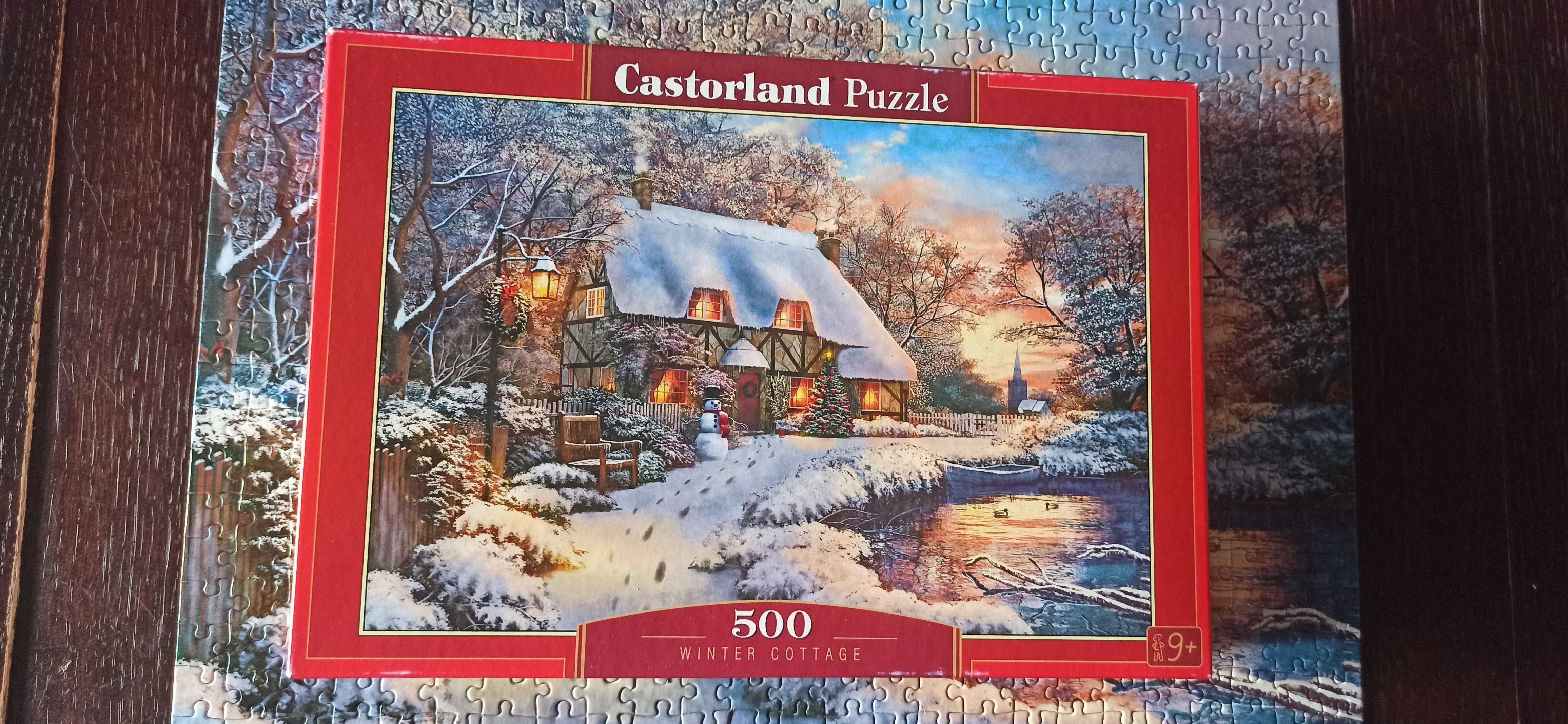 Puzzle 500 elementów dość łatwe!