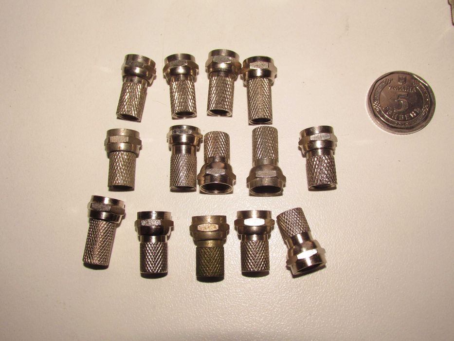 Разветвители, наконечники, соединители  для коаксиального тв кабеля