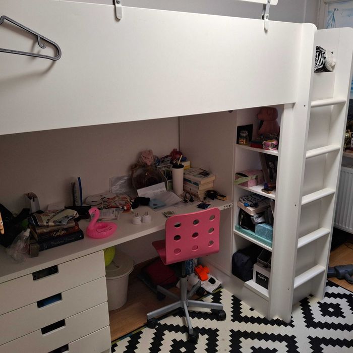 Łóżko piętrowe + biurko antresola Ikea Smastad 2 szt Marki k. Warszawa