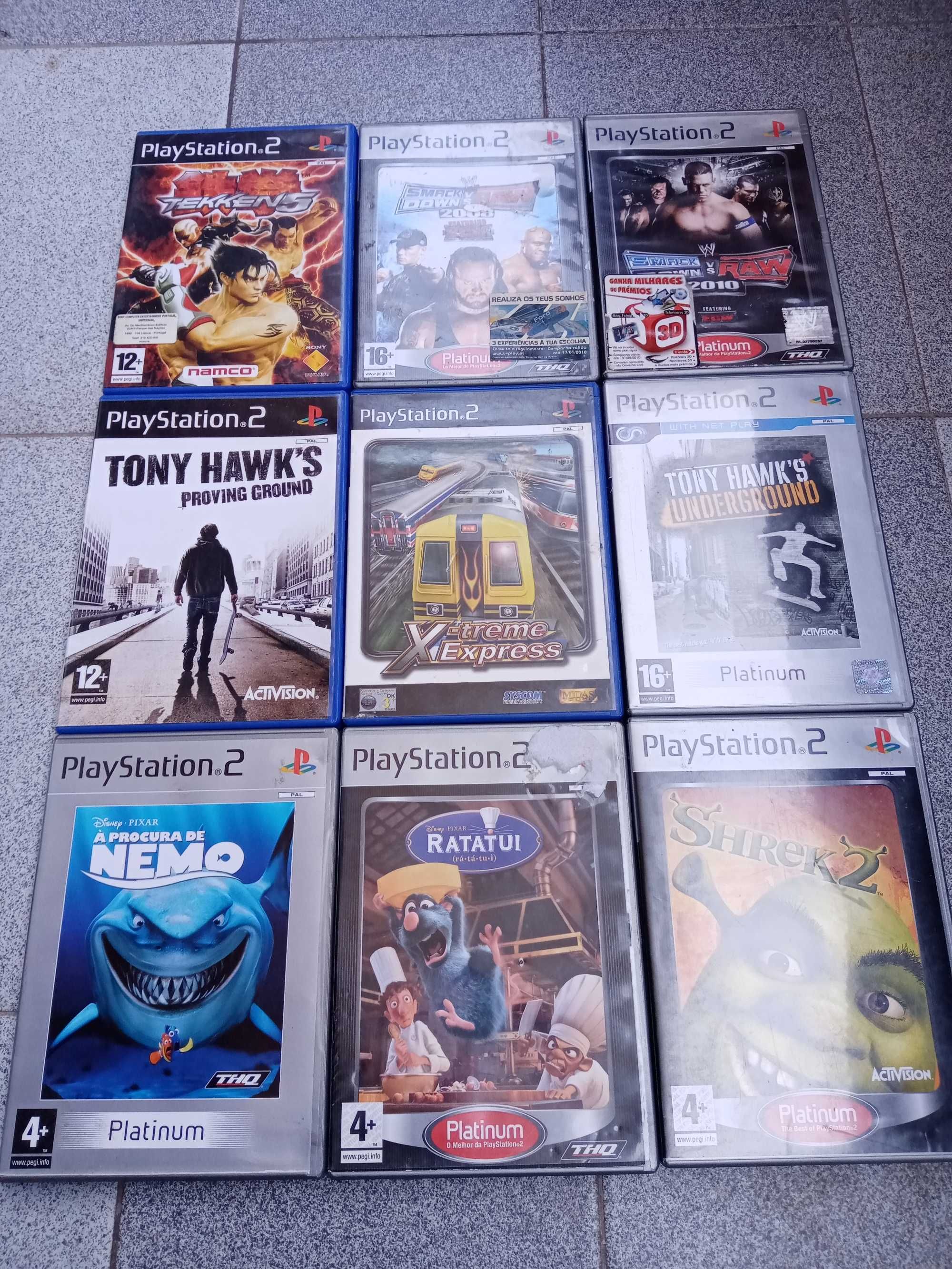 Varios Jogos Originais PS2