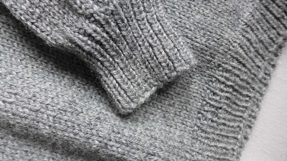 Wełniany sweter S 36 XS 34 ręczne arcydzieło wzór islandzki norweski