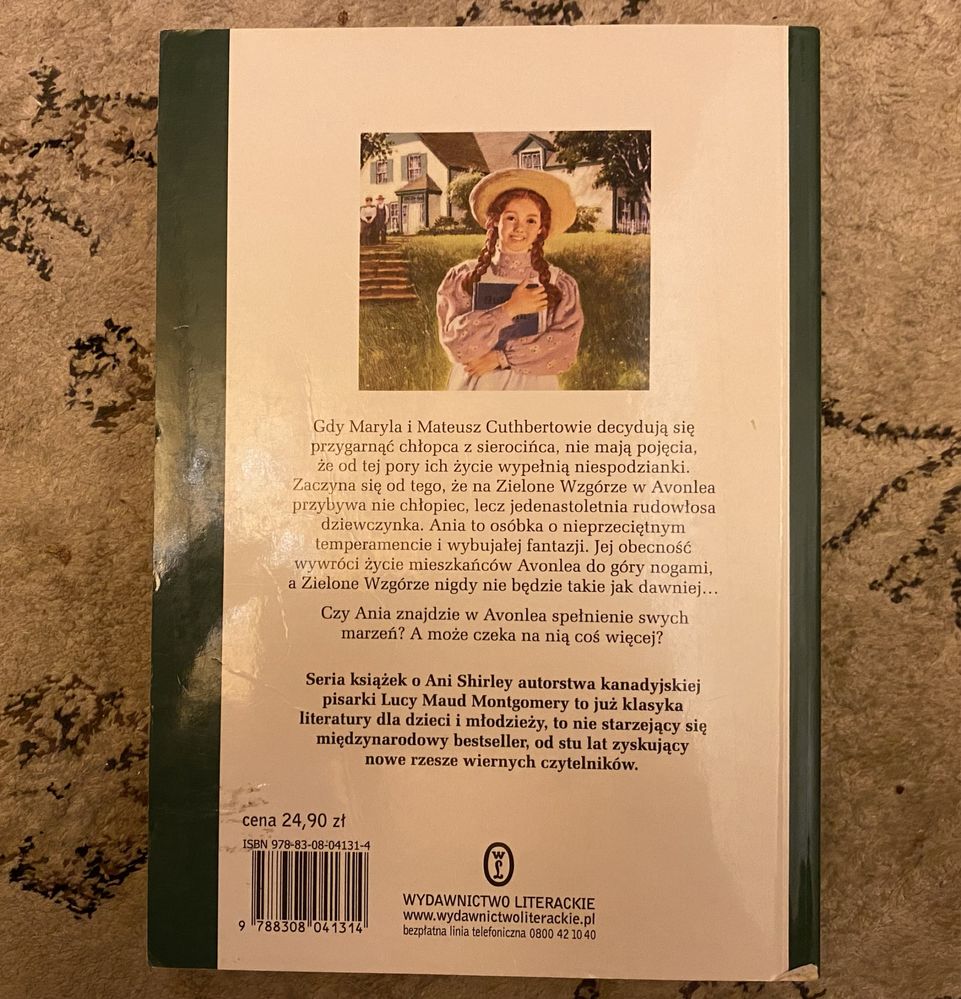 Lucy Maud Montgomery - Ania z Zielonego Wzgórza