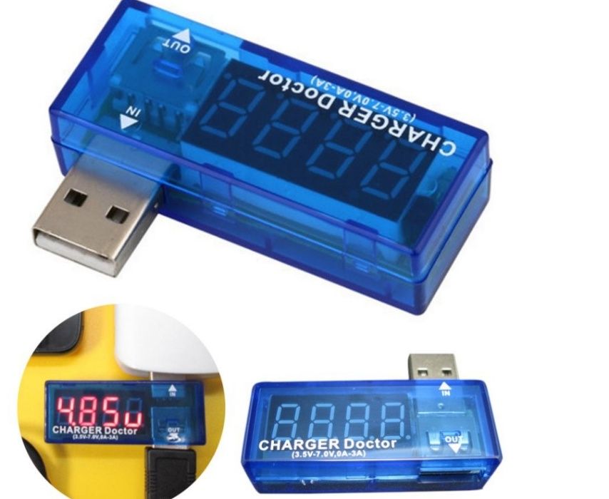 USB тестер вольтметр амперметр