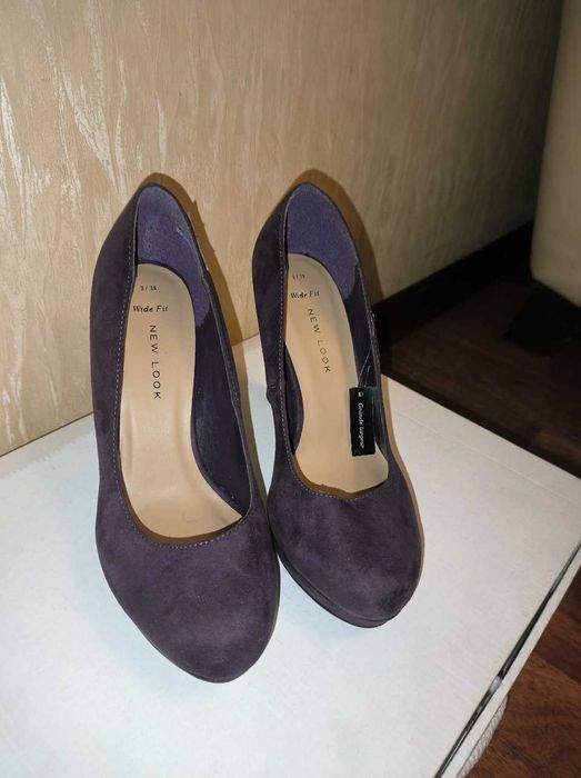 Жіночі туфлі New Look, нові, фіолетові, розмір 36