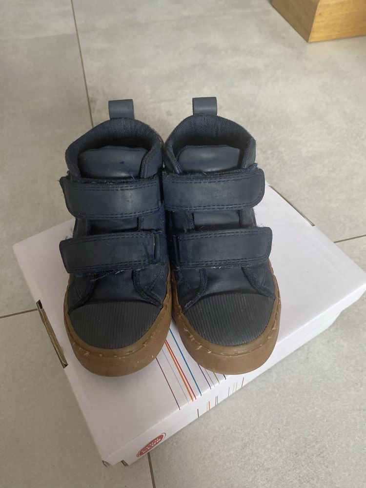 Buty sportowe trzewiki chlopiece za kostke na rzepy 26