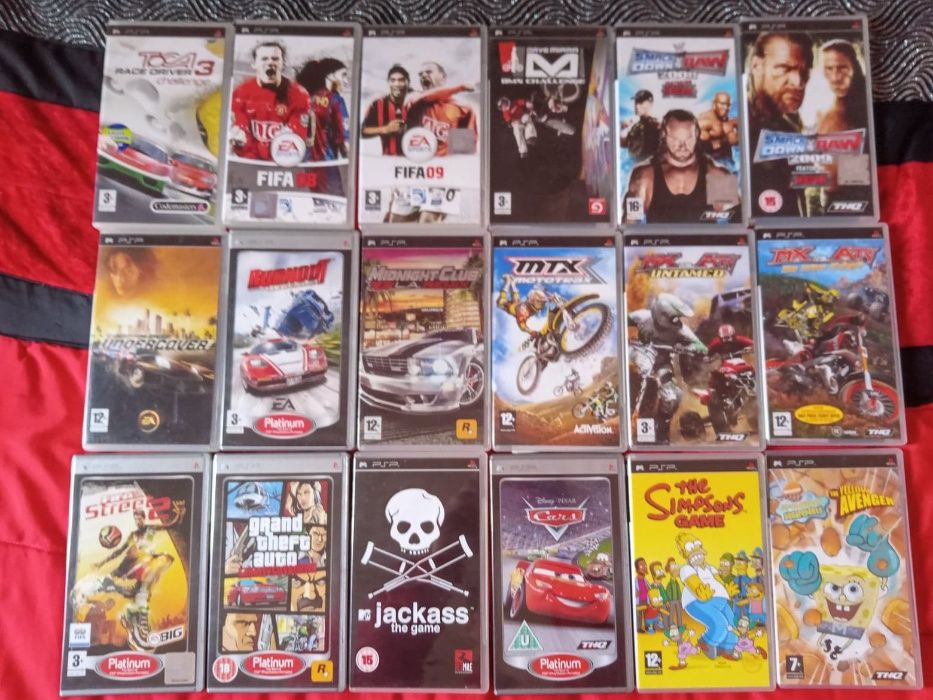 Vários Jogos PSP