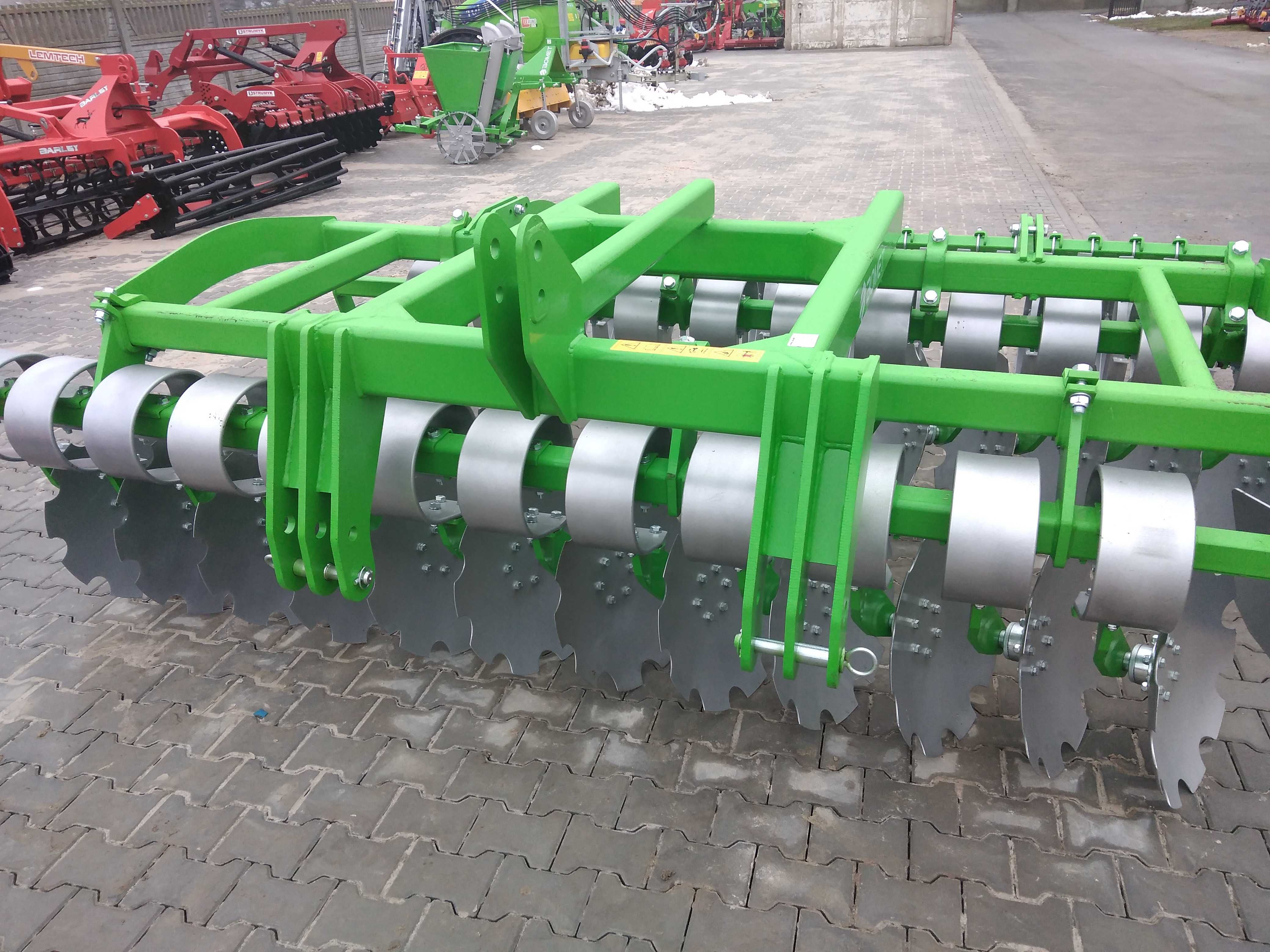 Od Ręki!!! Brona kompaktowa 3m rozstaw 110cm sprężyny wał daszkowy 60c