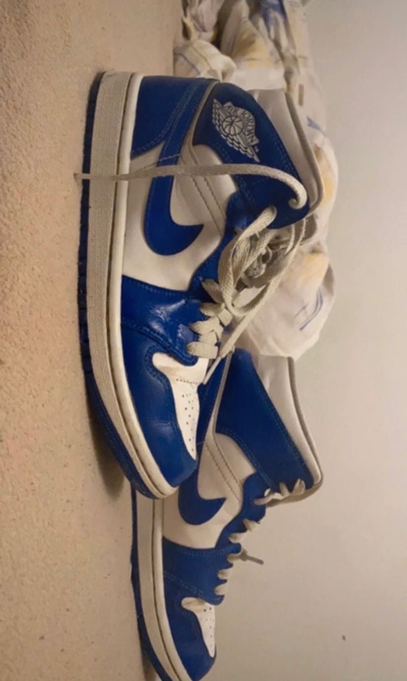 buty damskie oryginalne nike air jordan kentucky blue mid 1