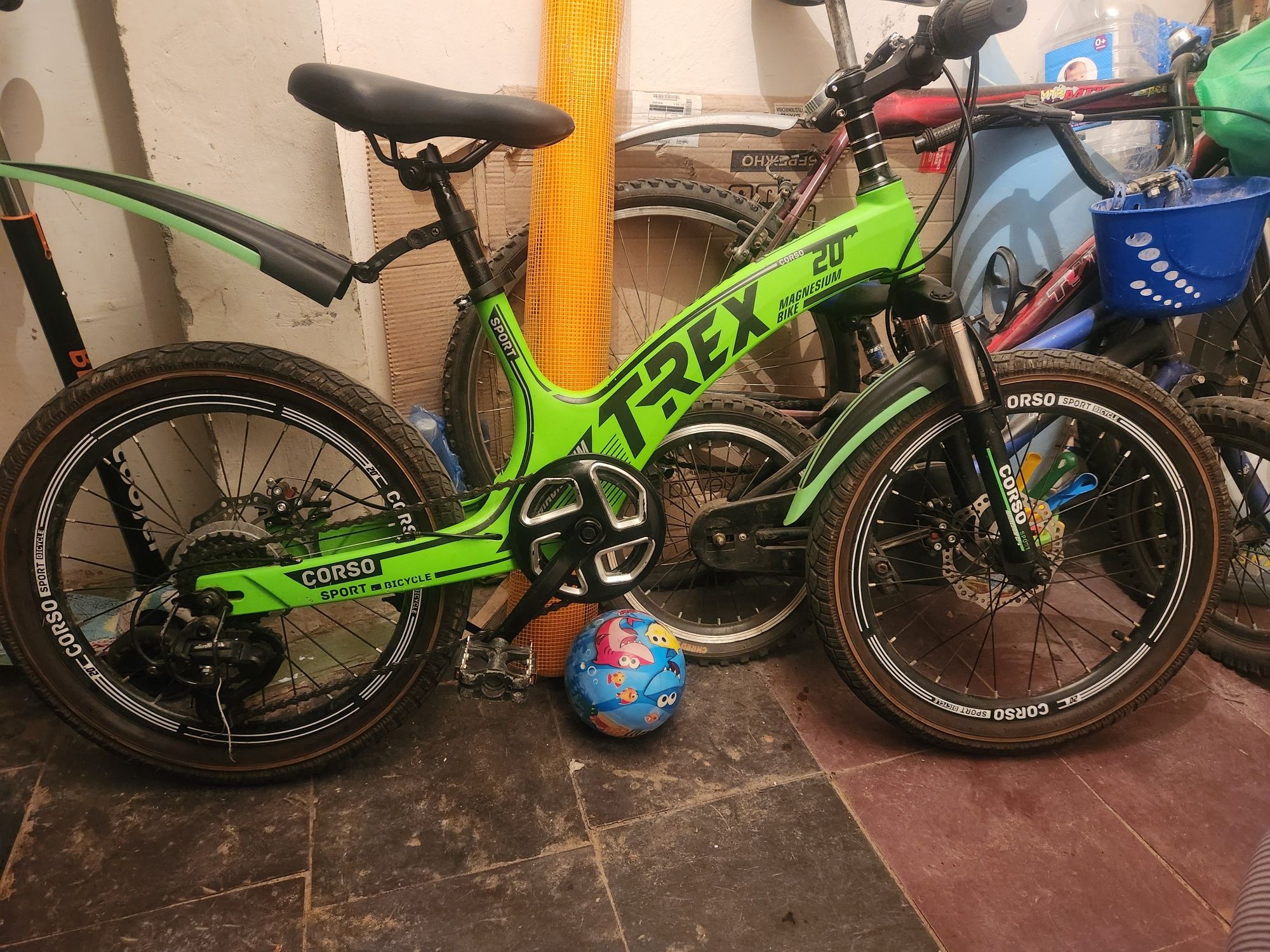 Corso t-rex  20 детский велосипед