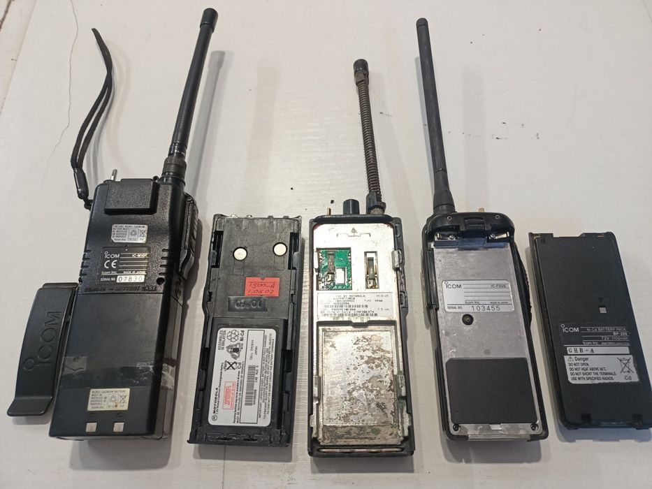 Рация ICOM,Motorola.На зарчасти
