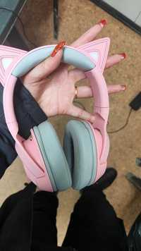 Razer pink kitty wireless headphones