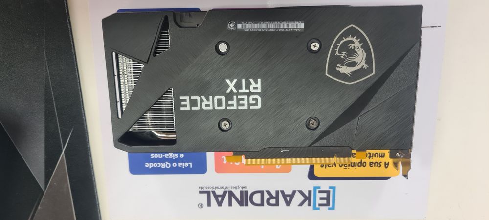 Placa gráfica RTX 3060 ti  (Nova em folha)