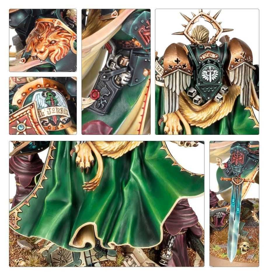 Warhammer 40000 Dark Angels Lion El'Johnson