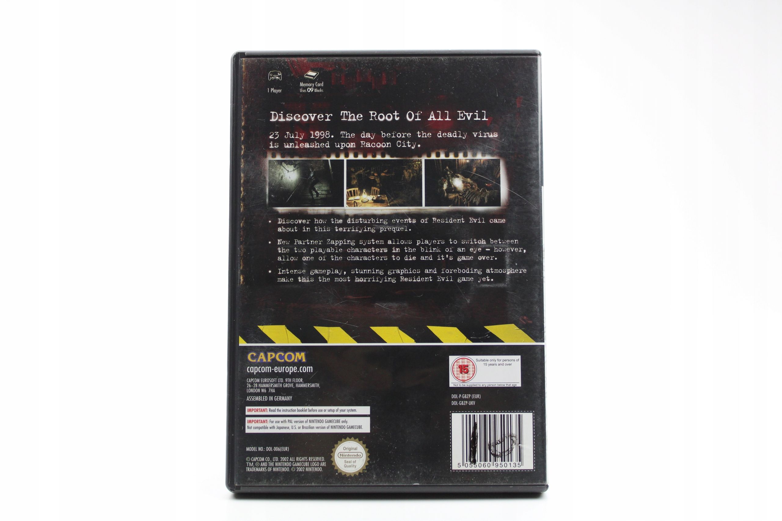Gra Nintendo Gamecube Resident Evil Zero Nintendo Gamecube