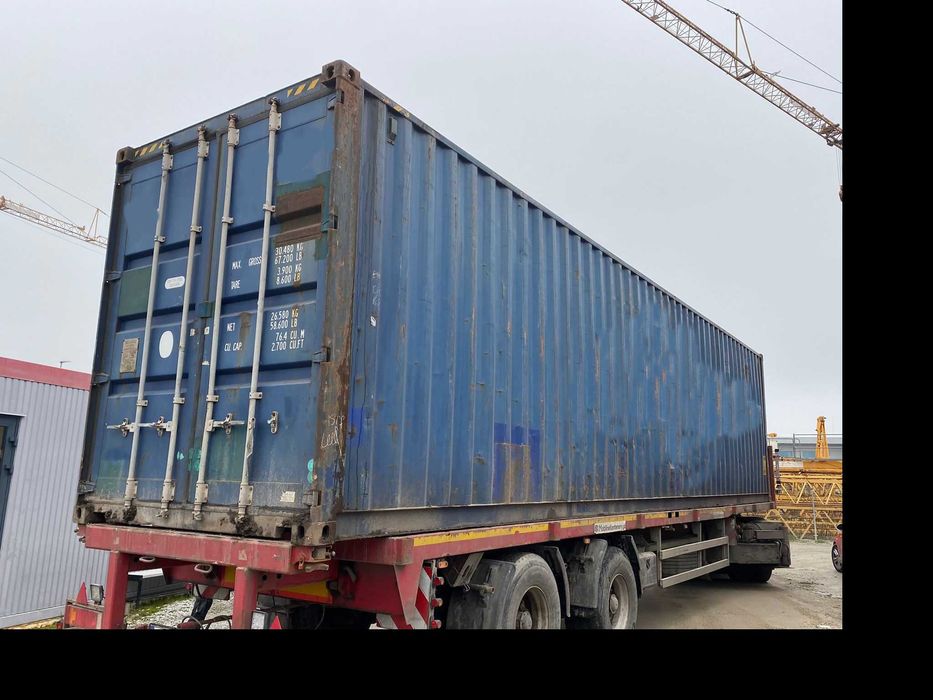 Kontener 40'HC, morski, używany - ilość ograniczona, promocja.