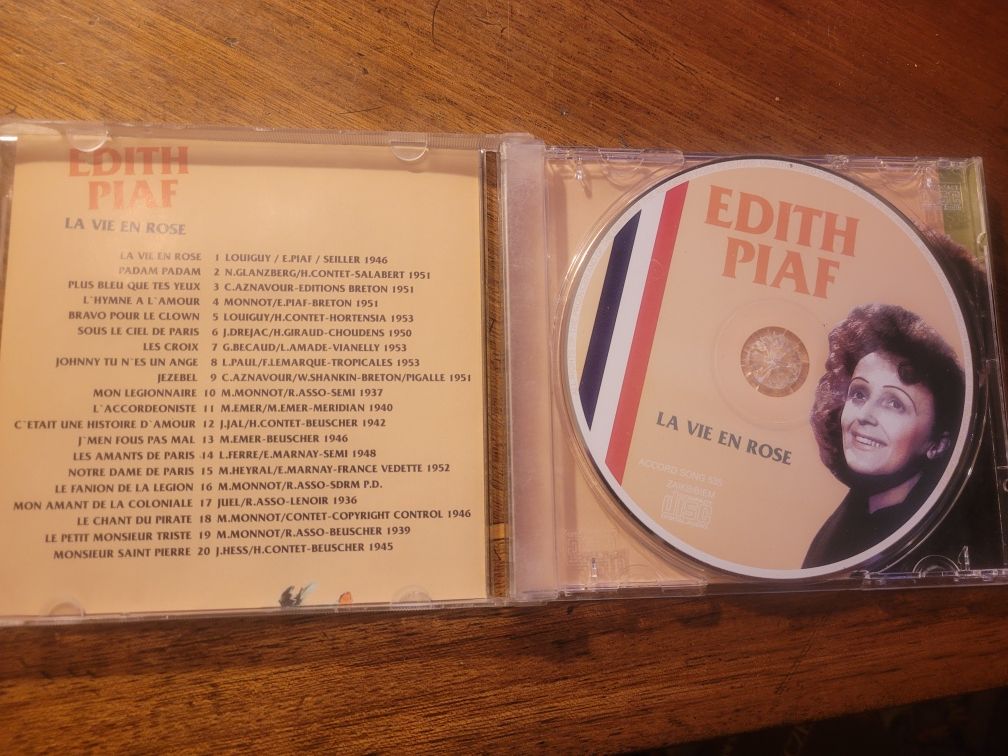 CD Edith Piaf La Vie En Rose Accord Song 535 Poland