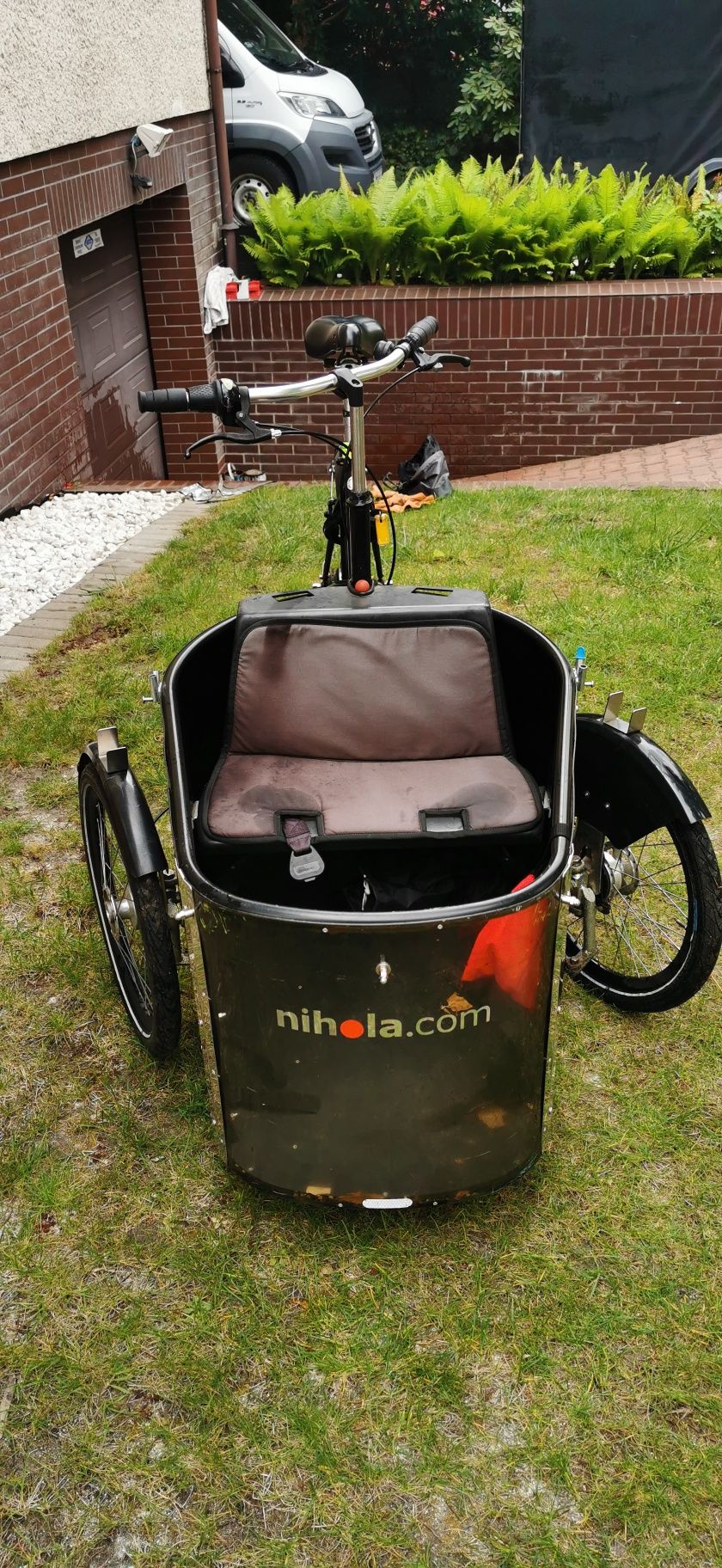 Cargobike nihola najlepszy transport dla twoich dzieci albo czworonoga