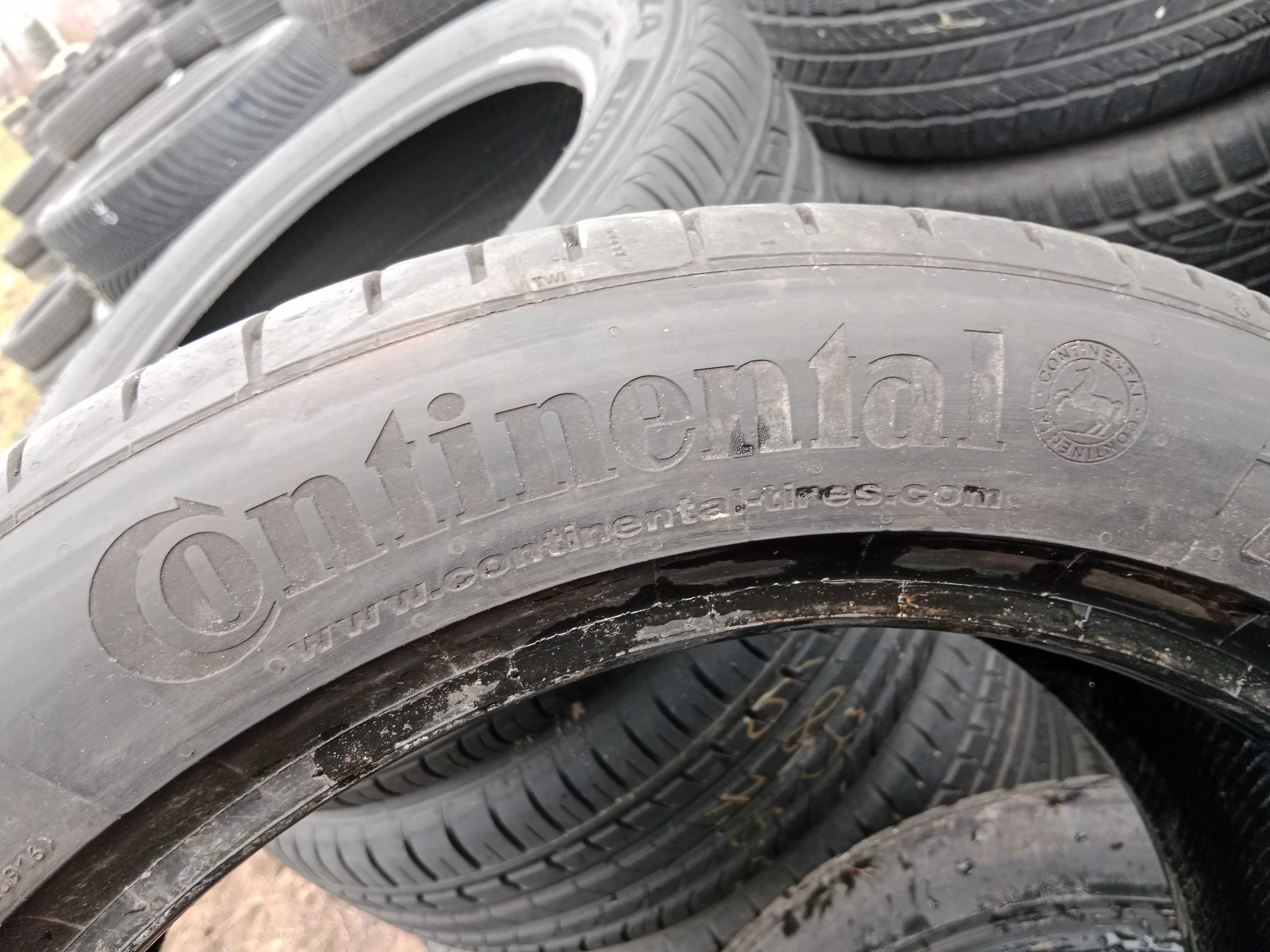 Opona używana 225/50R18 Continental ContiSportContact 5 SSR 1szt.