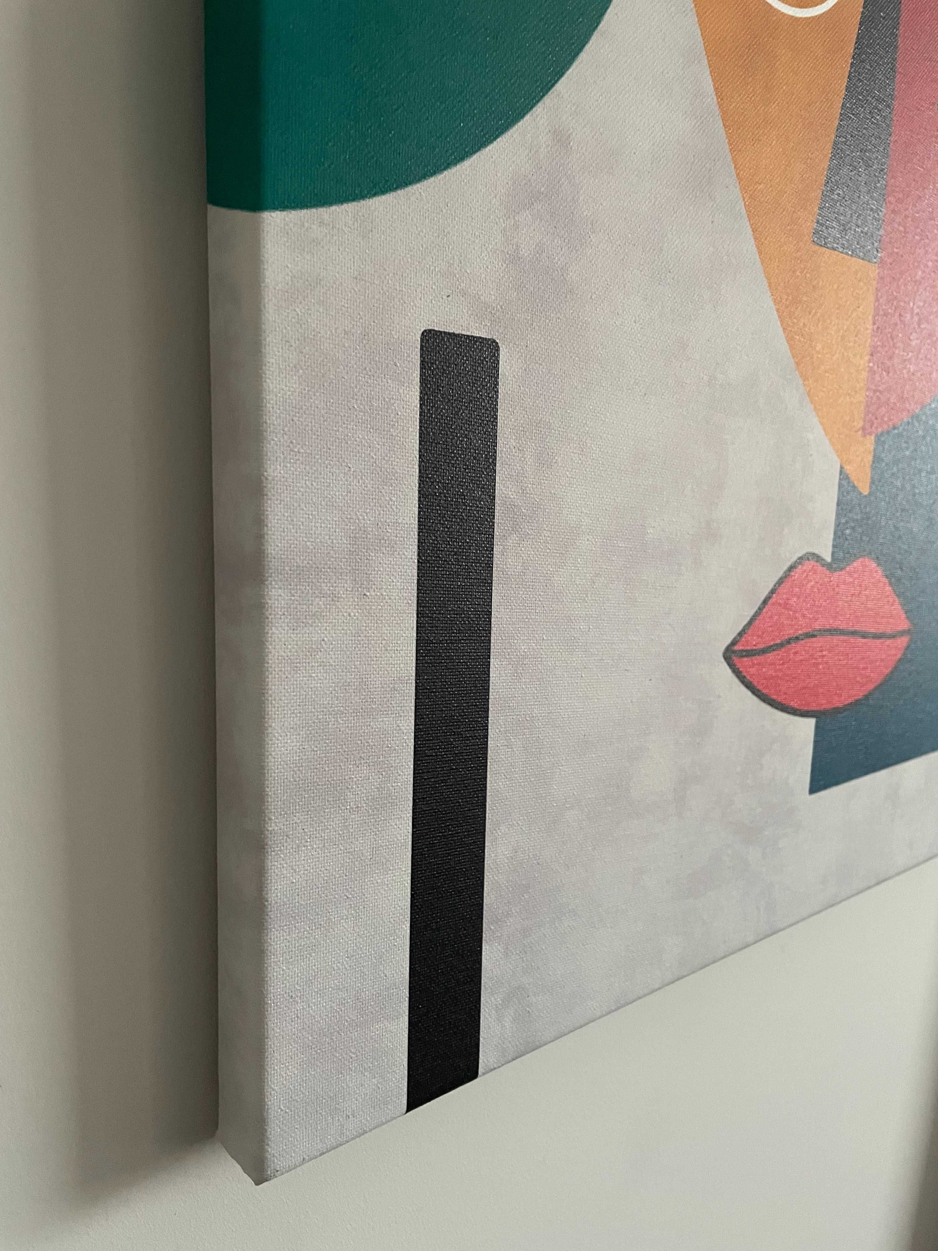 Plakat 50x70 płótno na krośnie