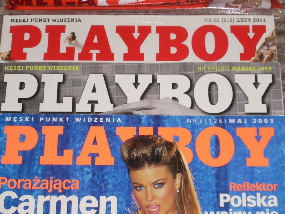 Playboy archiwalne numery kalendarze