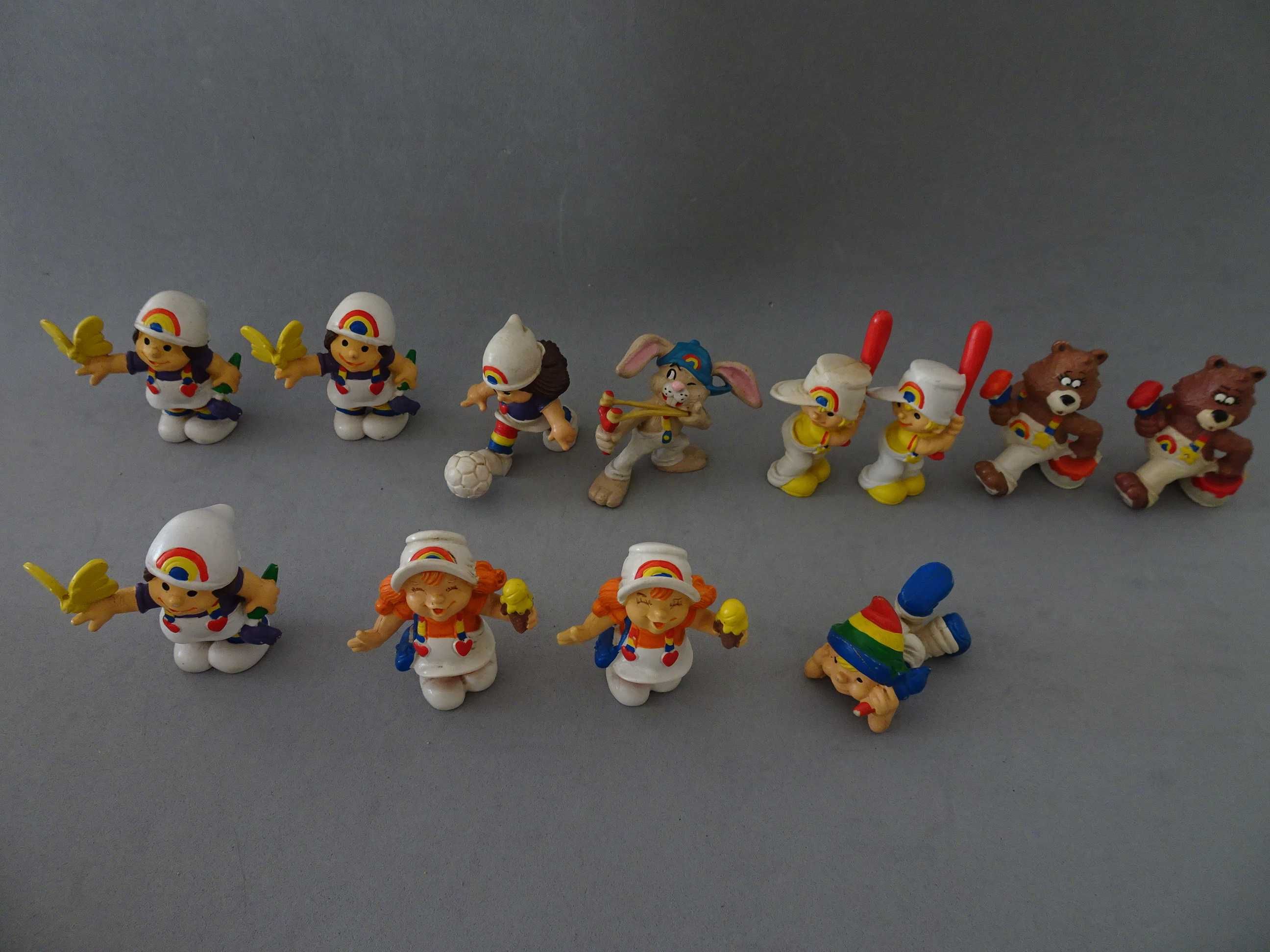 Figuras em PVC da coleção Arco-Íris