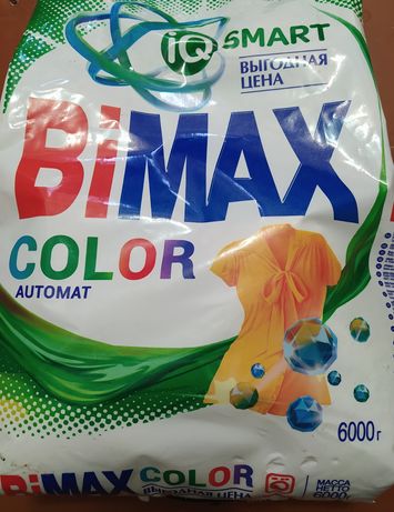 Стиральный порошок BiMax Color 6 кг, автомат