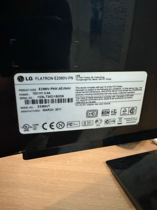 Telewizor LG Flatron e2360v-pn