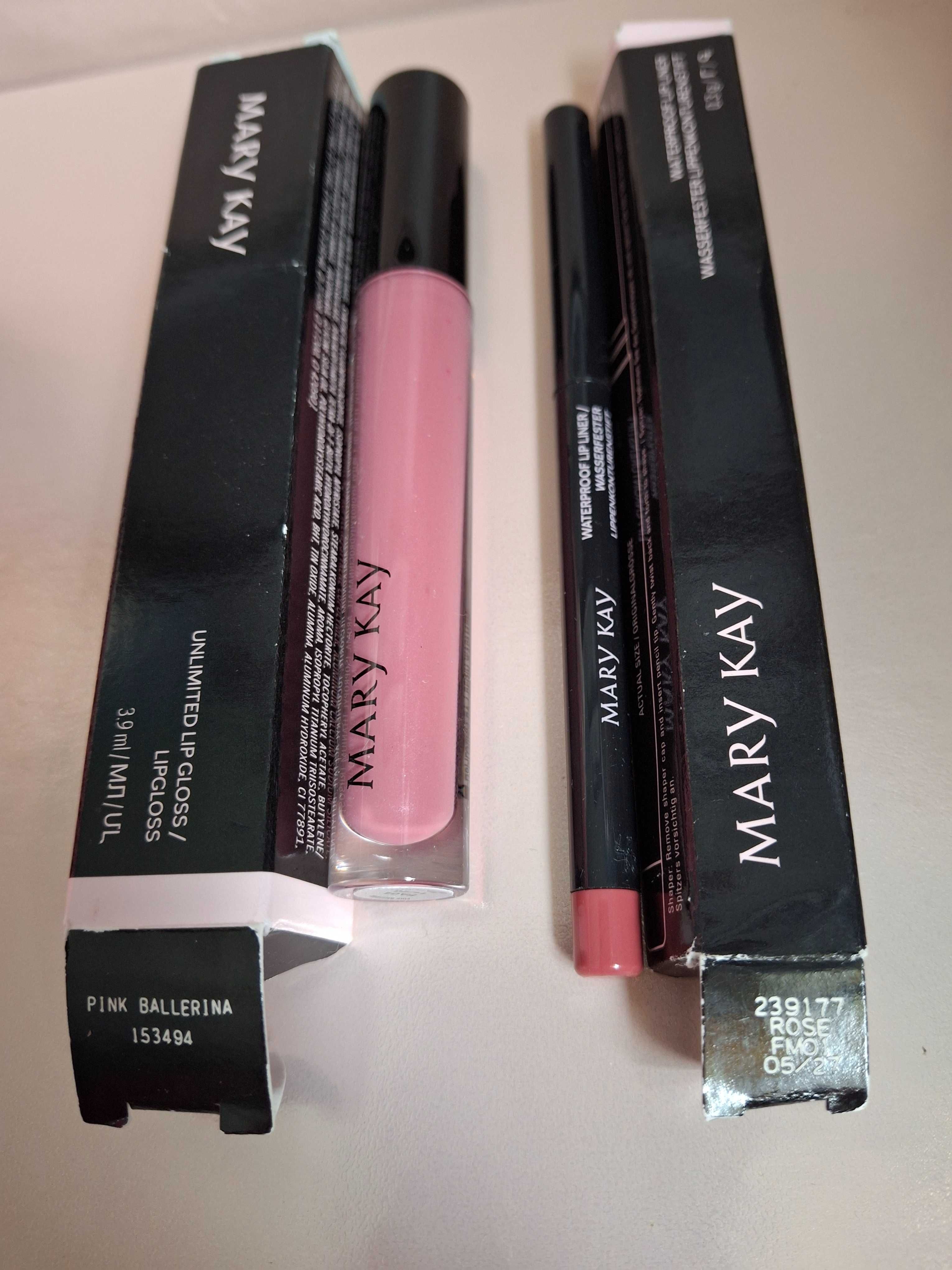 Błyszczyk do ust + konturówka Mary Kay