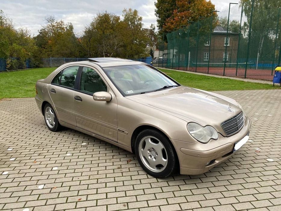 Mercedes C Klasa W203 2.6 V6 benzyna + LPG Automat!Oryginalny przebieg